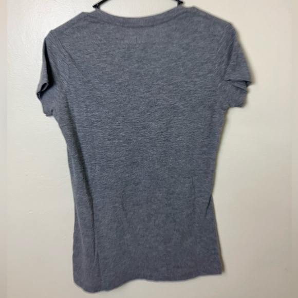 NFL Gray and Orange Graphic Fitted Short Sleeve T-Shirt‎ - Picture 4 of 4